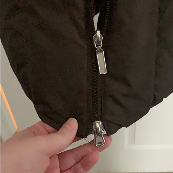 Long brown winter jacket - Picture 3 of 6